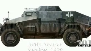 SdKfz 222 Armored Car (1938) -  Full Specs Information