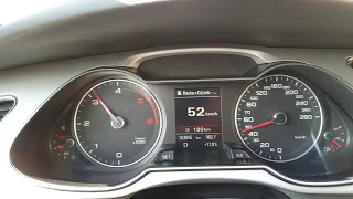 2015 Audi A4 2.0tdi(190HP) with Multitronic transmission 0-100kmh!!!