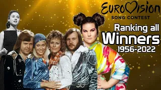 Eurovision Song Contest: My Top Of All 69 Winners (1956-2022)