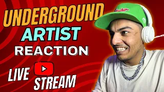 UNDERGROUND ARTIST  LIVE REACTION (NINJA BOY REACTION) 2024