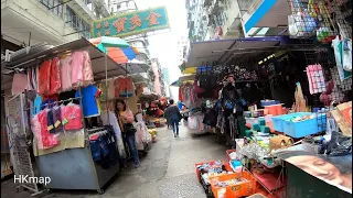 2019-Mar-4 #HongKong4K 香港記錄 #HongKongWalk 旺角「左邊」上海街•新填地街•廣東道 Mong Kok "left side" walk