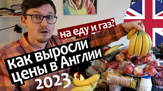 РОСТ ЦЕН в Великобритании на Еду и Газ: 2023