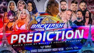 WWE Backlash 2024 - Match Card Prediction HD | Wrestle Freakin