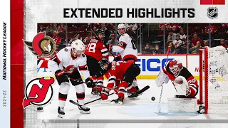 Ottawa Senators vs New Jersey Devils Dec 6, 2021 HIGHLIGHTS