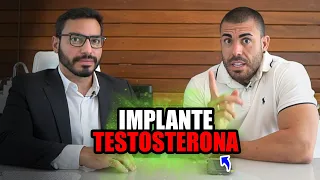 Implante de testosterona *relato e dúvidas*