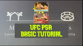 How to Submit UFC Cards to PSA