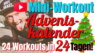 Der "Mini-Workout"-Adventskalender! // Jeden Tag ein neues Healthpunk Bodyweight-Workout!