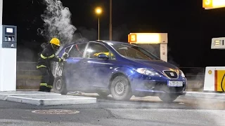 EXPLODING CAR PRANK ON SISTER!!