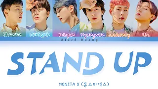 MONSTA X (몬스타엑스) - Stand Up (Color Coded Lyrics Han/Rom/Eng/가사)