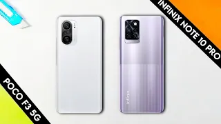 Poco F3 5G Vs Infinix Note 10 Pro Comparison | Helio G95 Vs Snapdragon 870