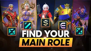 BEST WAY TO FIND YOUR MAIN ROLE IN MOBILE LEGENDS BANG BANG