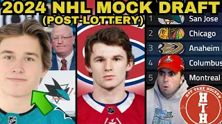 POST LOTTERY 2024 NHL Mock Draft