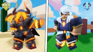 Kaliyah vs Zephyr in Roblox Bedwars