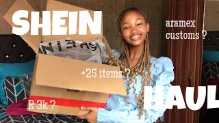 SHEIN TRY-ON HAUL! | first time ordering from SHEIN | Customs | South African Youtuber