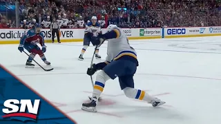 David Perron Finishes Off The Power Play With A One-Timer That Gets Past Darcy Kuemper