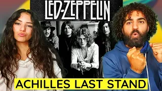 We react to Led Zeppelin - Achilles Last Stand | special request | REACTION