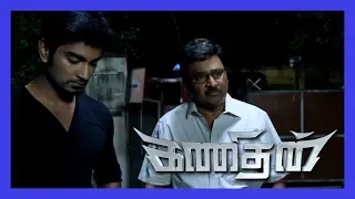 Villain & goons try to catch Atharvaa | Kanithan Scenes | Atharvaa escapes from Goons with Bhagyaraj