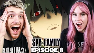 YURI IS HUNTING LOID?! | Spy x Family E8 Reaction