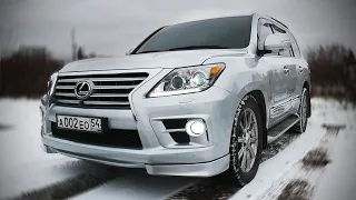 ИЗ ОБЫЧНОГО LEXUS LX570 В РЕСТАЙЛИНГ Sport