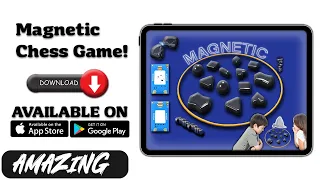 A New Magnetic Chess Game | player vs AI module | TRY NOW | Game Review 2023