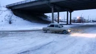 Полицейский разворот ВАЗ 2106