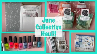 June 2023 Collective Haul - Stickers, Nail Polish, & Wax!