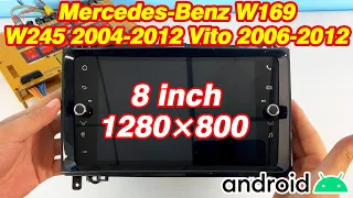 Joying New Android 10.0 Car Audio System Head Unit For Mercedes-Benz W169 W245 B200