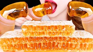 ASMR 역대급 꿀젤리, 벌꿀집 먹방 HONEY JELLY, HONEY COMB EATING SOUNDS MUKBANG