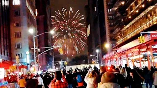 New Years 2022 Fireworks, York City