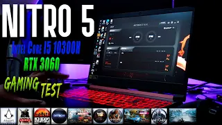 Acer NITRO 5 распаковка /RTX 3060 + INTEL CORE I5 10300H/Топ ЦЕНА-КАЧЕСТВО😱😱/Обзор/Тесты в играх  🔥🔥