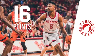 NC State Guard, Torin Dorn Full Game Highlights vs. Syracuse | 2/13/19 | 16 PTS & 12 REB