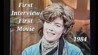 early KELLY McGILLIS interview First Movie 1984