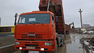 Как правильно выгрузить самосвал. Основы.