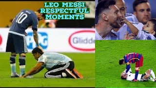 LIONEL MESSI - Respectful moments everyone should witness.