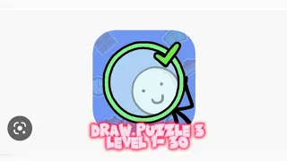 Draw Puzzle 3: Missing Part (WEEGOON) - All Levels 1-30 ANSWERS - Android Gameplay Walkthrough