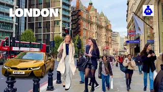 London Walk 🇬🇧 HARRODS Knightsbridge to the finest fashion brands in Sloane Street | Walking Tour