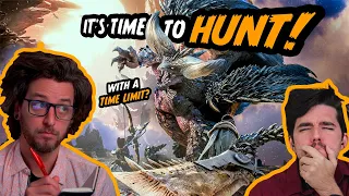 FIRST TIME Monster Hunter World! The Greatest Iguana! | Grinding Gear