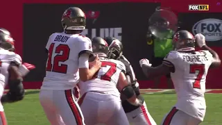 Grady Jarrett gets called for roughing the passer on a normal sack