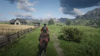 Red Dead Redemption 2 relaxing gameplay RTX 4090