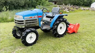 ISEKI TM15 4WD Compact Tractor & Flail Mower