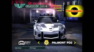 Clasificacion de autos de NFS Carbon por tipo