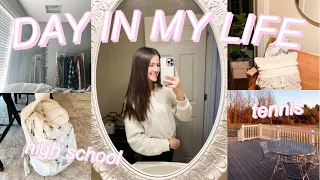 VLOG: high school day in my life *realistic & productive*