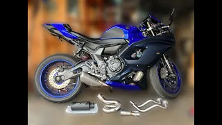 NEW Exhaust For The Yamaha R7