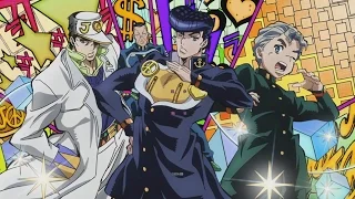 JoJo's bizarre Adventure: Diamond is unbreakable - Opening 1 Crazy noisey bizarre Town [HD]