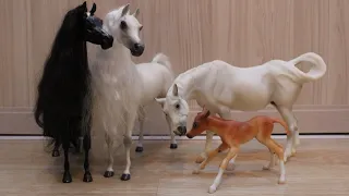 АРАБСКИЕ ЛОШАДИ В СБОРЕ!ARABIAN HORSES ARE TOGETHER!Распаковка БРЕЕР/БРЕЙЕР РАСПАКОВКА/BREYER/БРЕЕР