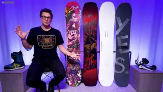 Yes Basic Uninc 2022 Snowboard Review and comparison to the Jones Mtn Twin and Korua Otto