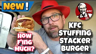 RIP OFF - New KFC Stuffing STACKER BURGER