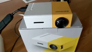 YG300 Mini LED Video Projector - Let's test it out!