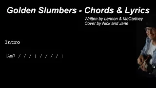 Golden Slumbers - Chords and Lyrics TAB