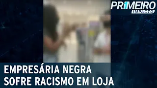 Segurança de loja acusa erroneamente empresária negra por roubo | Primeiro Impacto (16/06/21)